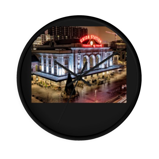 Discover Union Station - Denver Wall Clocks