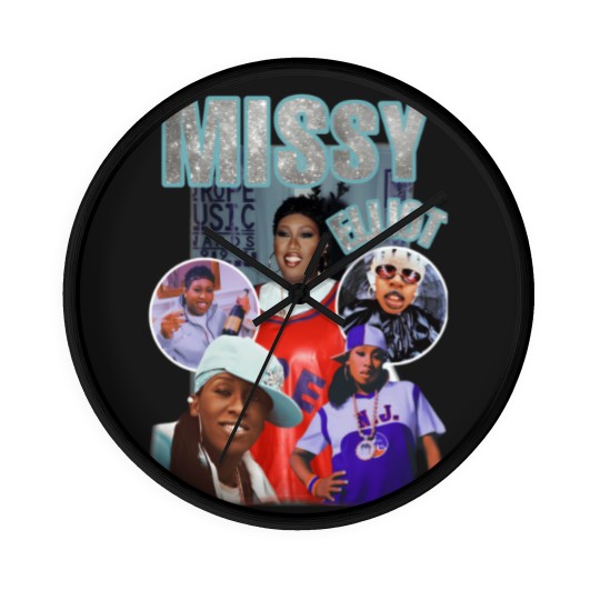 Discover Custom Missy Elliot Wall Clocks Wall Clocks