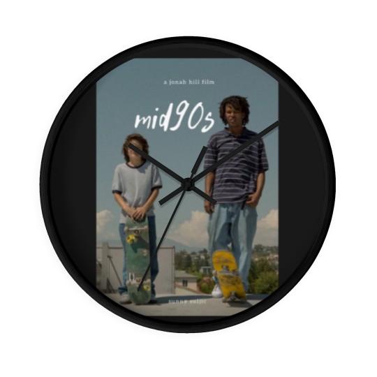 Discover Mid 90s Skateboard Movie Wall Clocks