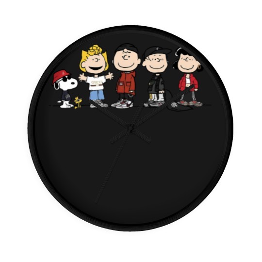 Discover Peanuts Squad - Peanuts Gang - Wall Clocks
