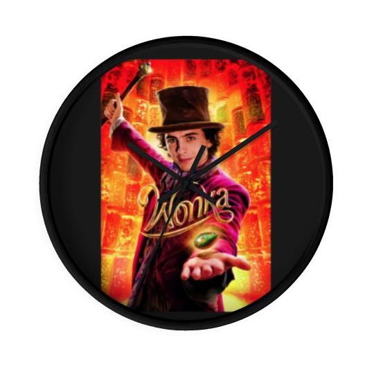 Discover Wonka Movie 2023 Wall Clocks