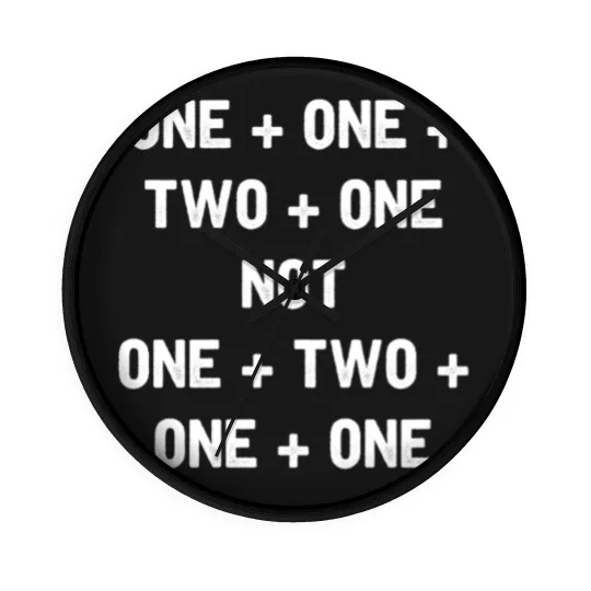 Discover Clue Quote Wall Clocks
