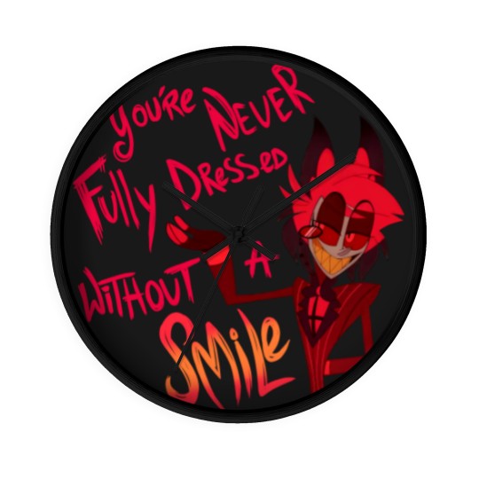 Discover Alastor  Hazbin hotel  Hazbin Hotel Wall Clocks