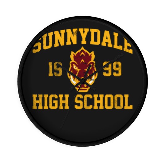 Discover Sunnydale High Razorbacks - Sunnydale High School - Wall Clocks