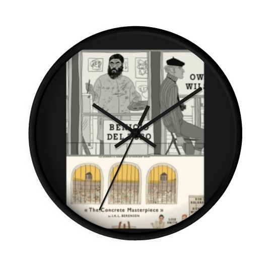 Discover the french expedition  s wes anderson  s the french dispatch s Wall Clocks