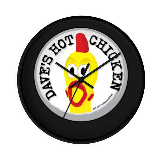 Discover Dave's Hot Chicken Restaurant Wall Clocks