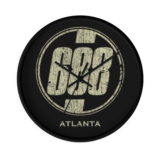 Discover 688 Club Atlanta 1980 Wall Clocks