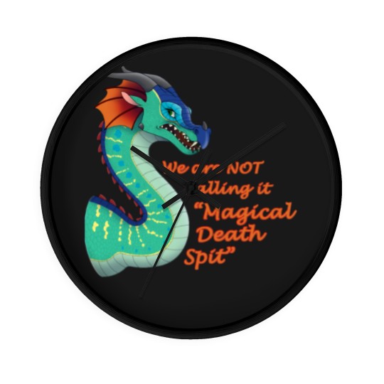 Discover Glory Fantasy Rainwing Not Calling Magical Death Spit Wings Of Dragon Fires Design Gift For Wall Clocks
