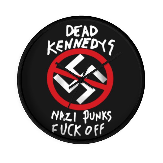 Discover Nazi Punks Wall Clocks