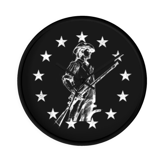Discover Concord Minuteman Drawing White 2352 Wall Clocks