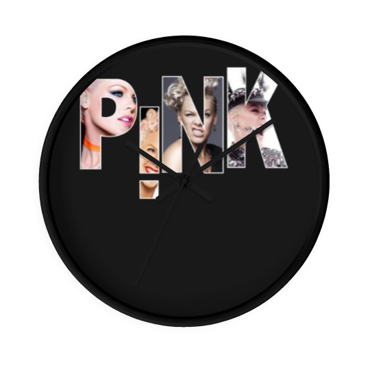 Discover Pink Singer  2024 Tour Wall Clocks