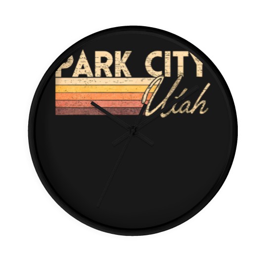 Discover Park City Utah - Park City Utah - Wall Clocks