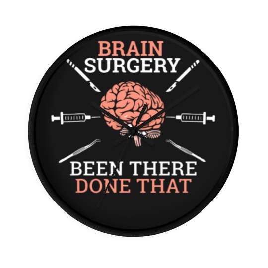 Discover Brain Surgery Neurosurgery Patient Wall Clocks 2Funny Surgeon Wall Clocks