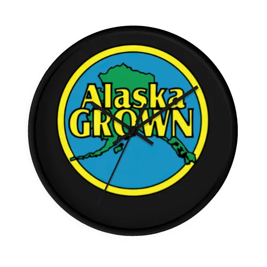Discover Alaska Grown Wall Clocks