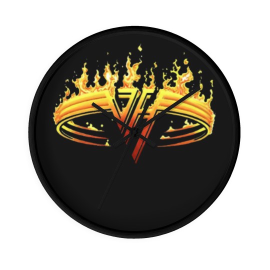 Discover van fired halen Wall Clocks