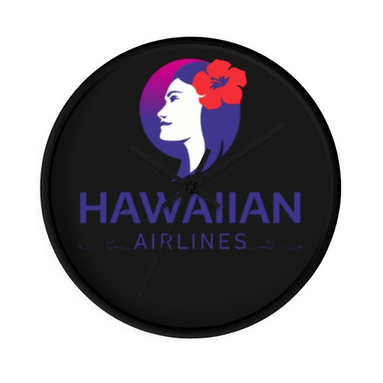 Discover Hawaiian Airlines Wall Clocks