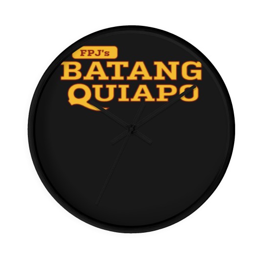 Discover Batang Quiapo Wall Clocks