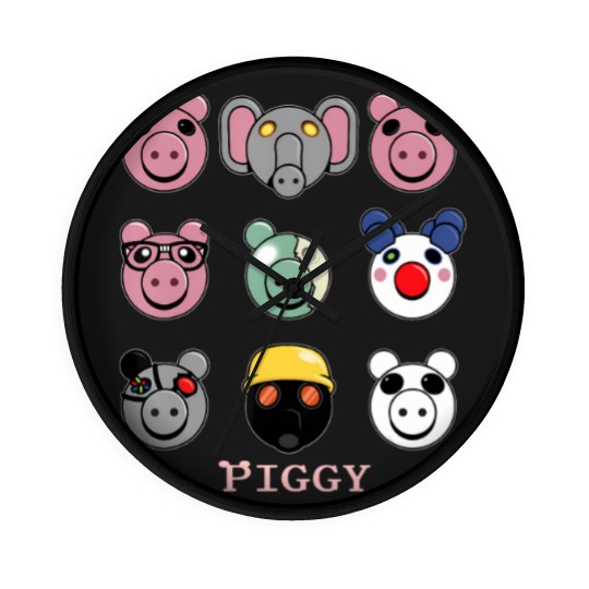 Discover thinknoodles piggy piggy Wall Clocks
