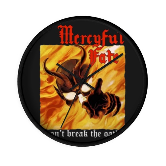 Discover Order mercyful fate don't break the oath'84 king diamand new yellow Wall Clocks Wall Clocks