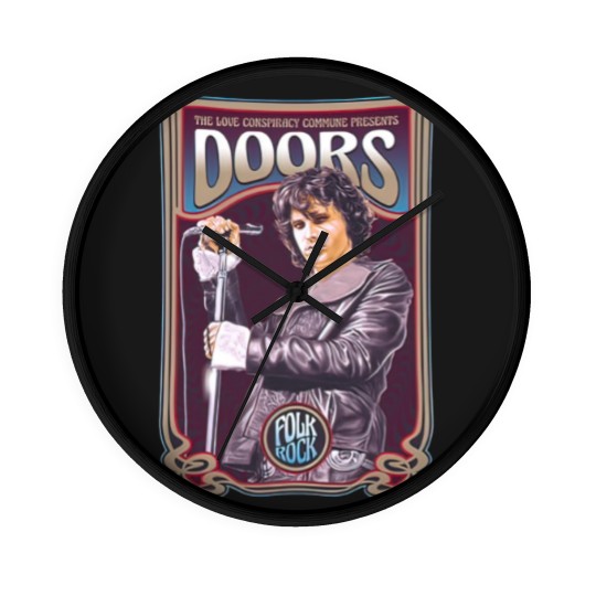 Discover The Doors Wall Clocks THE DOORS Folk Rock Wall Clocks