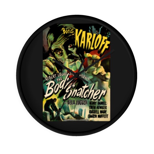 Discover The Body Snatcher (1945) - Restored Artwork Wall Clocks