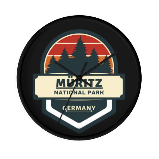 Discover muritz germany national park 2 Wall Clocks
