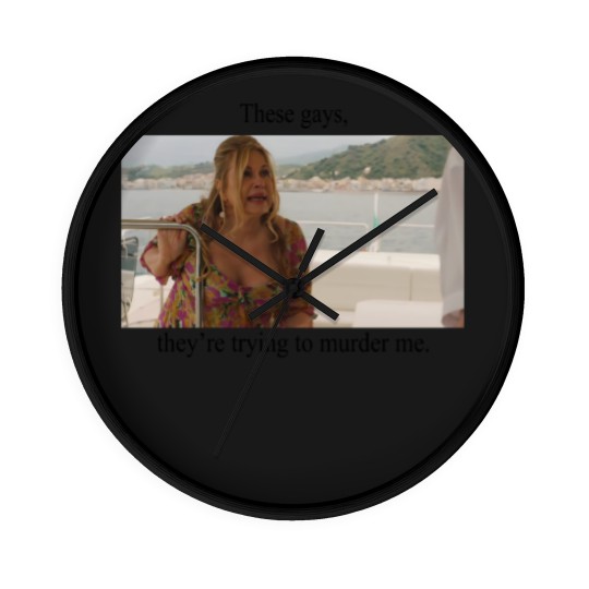 Discover White Lotus Jennifer Coolidge These Gays Tanya Coolissance TV Show Wall Clocks