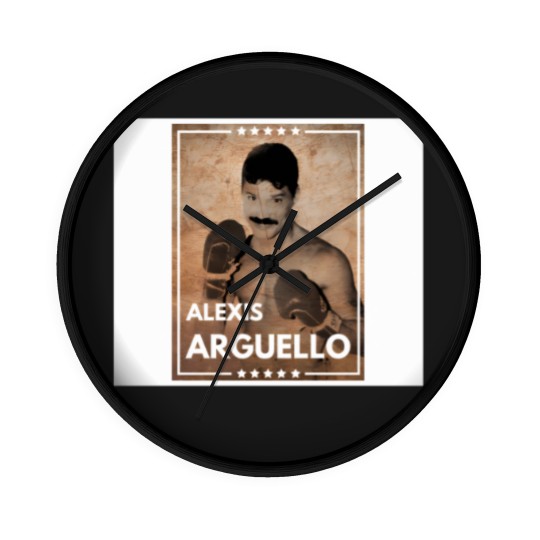 Discover alexis arguello boxing legend Wall Clocks