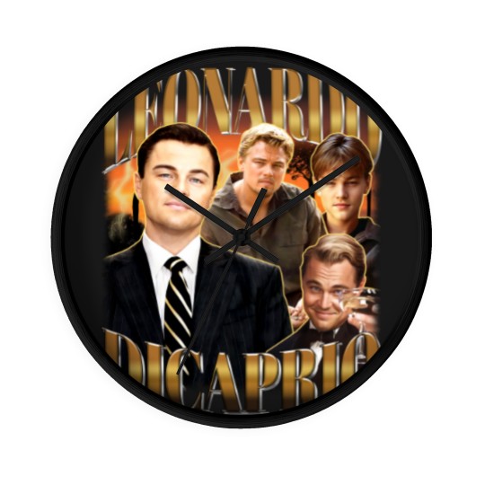 Discover Leonardo Dicaprio Bootleg Wall Clocks - Leonardo Dicaprio