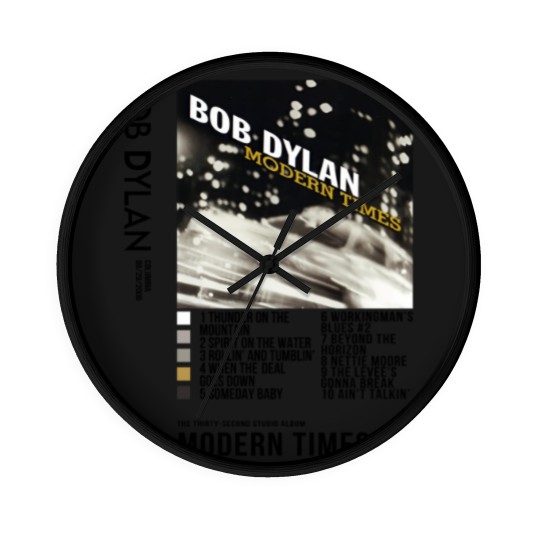 Discover Bob Dylan - Modern Times Gift For Fan Wall Clocks