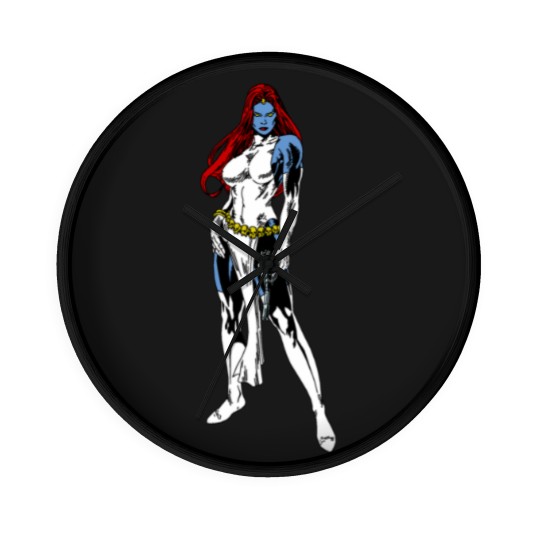 Discover Mystique Sticker.png Wall Clocks