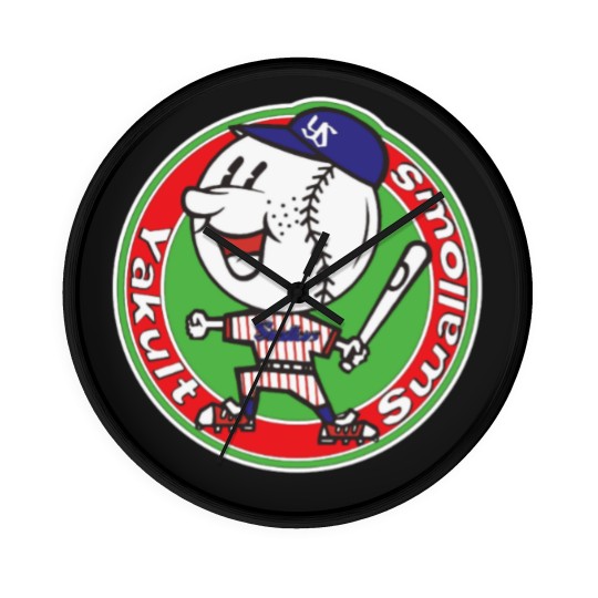 Discover Nippon Professional Baseball Yakult Swallows Retro Wall Clocks