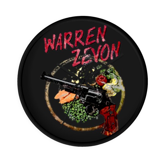 Discover ren Zevon Lawyers s And Money Excitable Boy art Wall Clocks