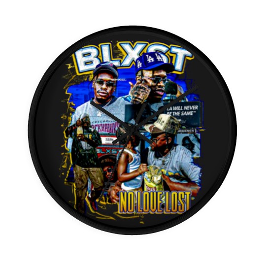 Discover BLXST 90s Vintage Bootleg Style Rap Wall Clocks