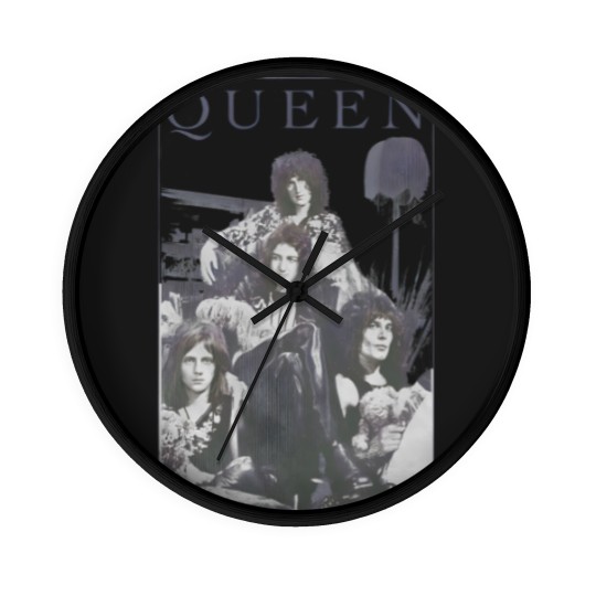 Discover Queen Freddie Mercury Brian May Band Vintage Wall Clocks