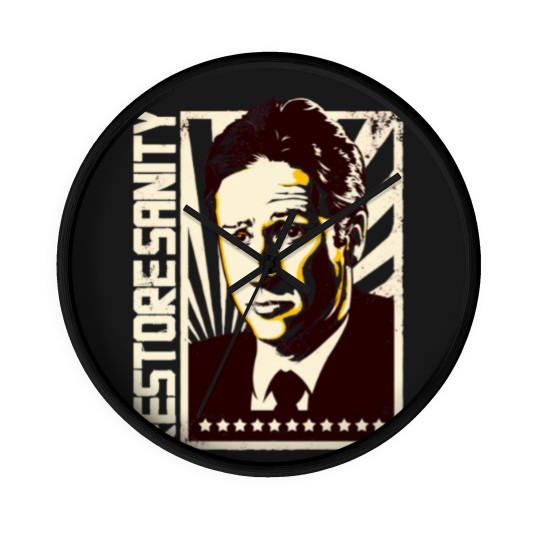 Discover Restore Sanity - Jon Stewart - Wall Clocks
