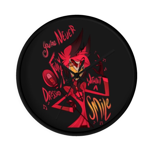 Discover Alastor Hazbin Hotel Wall Clocks, Angel Dust Charlie Hazbin Hotel Hazbin Hotel Wall Clocks