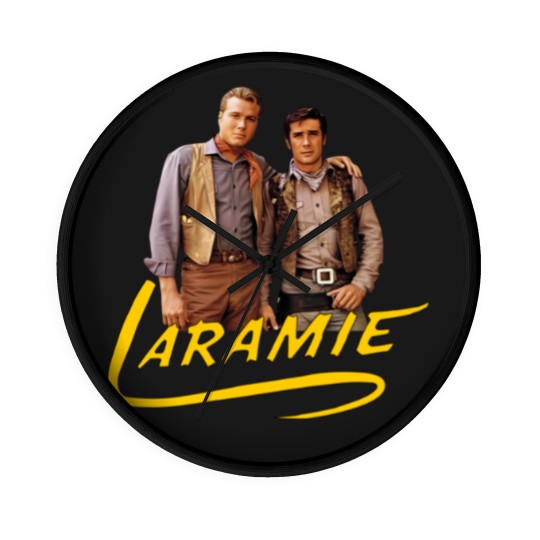 Discover Laramie - Slim &amp. Jess 50s60s Tv ern Wall Clocks