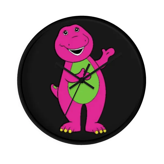 Discover Barney the Dinosaur Wall Clocks