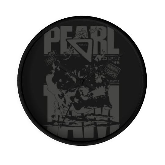 Discover PEARLL JAM Vintage Wall Clocks, Oversized Wall Clocks, Classic Rock, Wall Clocks