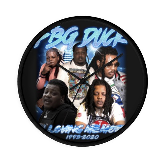 Discover FBG Duck Hiphop Wall Clocks, FBG Duck American Rapper Wall Clocks