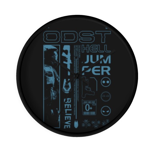 Discover Halo 3 ODST Aesthetic Wall Clocks