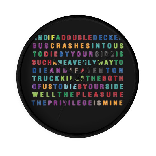 Discover The Smiths - There is a light that never goes out Wall Clocks
