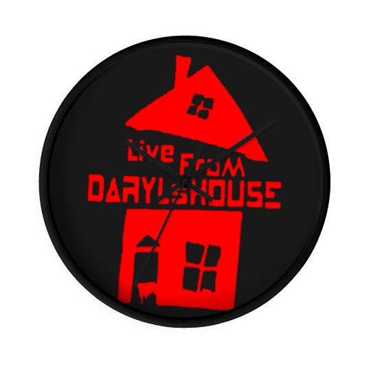Discover live from daryls house Wall Clocks
