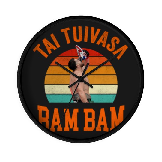 Discover Tai Tuivasa Wall Clocks