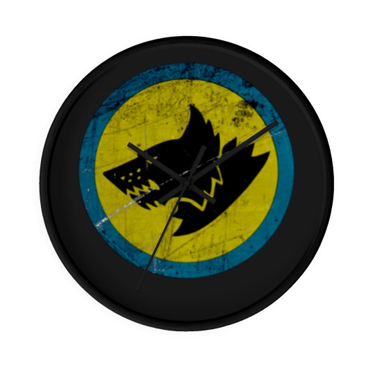 Discover Space Wolves Icon Wall Clocks