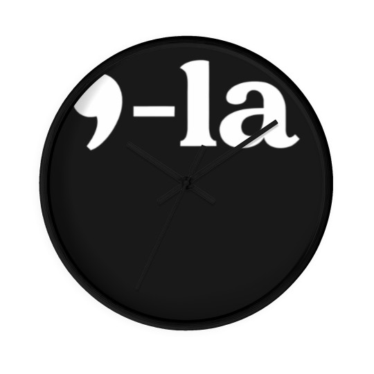 Discover Comma-La Wall Clocks, Kamala Harris Wall Clocks, Biden Harris 2024, Kamala For The People, Vice President, Democrat Wall Clocks