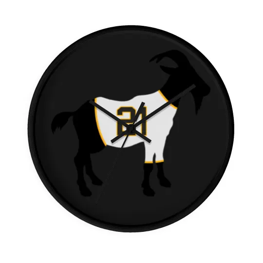 Discover Roberto Clemente Goat Wall Clocks
