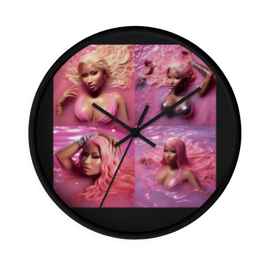 Discover Nicki Minaj Wall Clocks, Write A Rap, Pink Friday 2 Wall Clocks, Nicki Minaj Tour Wall Clocks