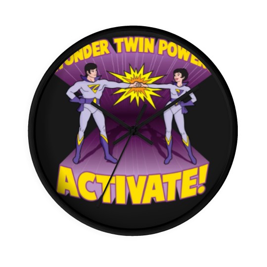 Discover Wonder Twin Powers Activate Wall Clocks